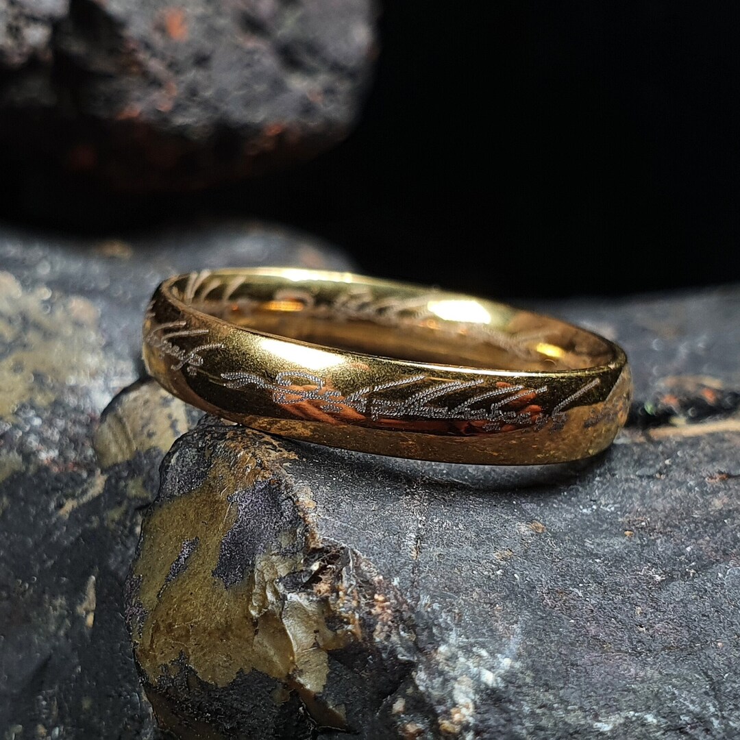 Ruling Rings Lord of the Rings Jewelry the One Ring / the Ruling Ring of Power ...