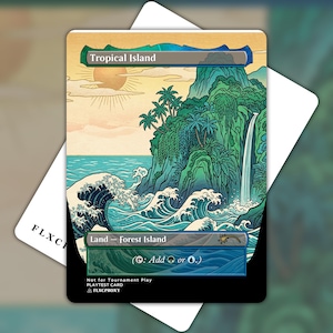 Tropical Island Mtg - Etsy
