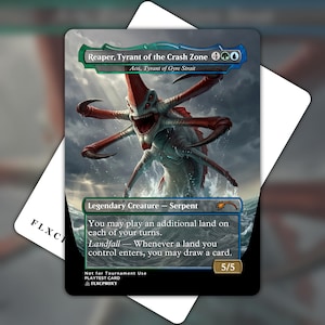 Aesi Tyrant of Gyre Strait MTG Subnautica Proxy