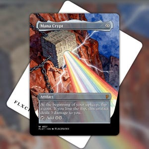 Proxy de pintura de Mana Crypt MTG