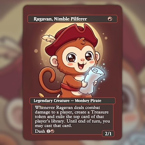 Ragavan Nimble Pilferer MTG Proxy Card
