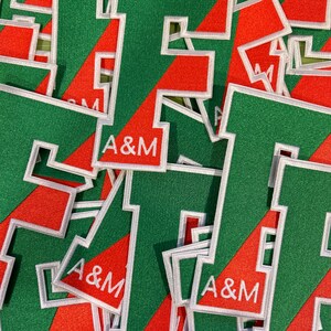 Cool Patches For Backpacks Letter Famu Embroidered Fabric - Temu