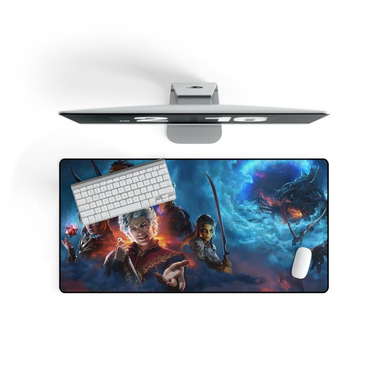 Baldurs Gate 3 Gaming Mousepad, Gift for Boyfriend, BG3, Christmas Gift