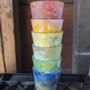 Pressed Pot--- 2.75 inch 100% Recycled Plastic Pot for Plants