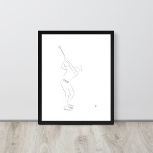 Digital Download | Golfer | Golf | Poster