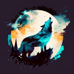 Howl at the Moon: Digital Download of Wolf Howling for Nature Lovers