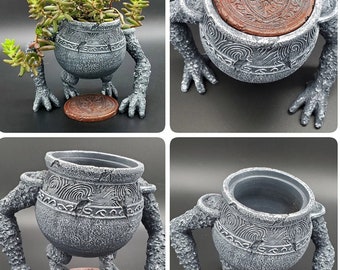 Elden's Ring Peripheral Warrior Pot Alexander Jar Pot Brother Hand-made Flower Pot Model Ornaments