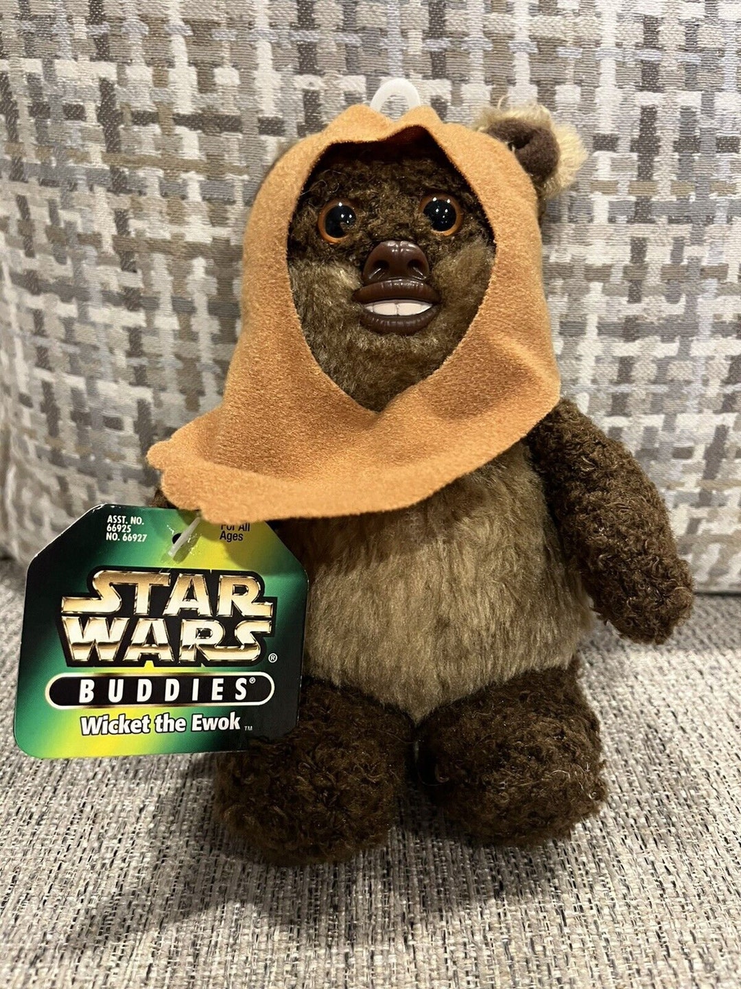 Star Wars Buddies Wicket Ewok Plush Toy Doll Kenner Hasbro Etsy