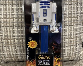 Pez gigante star wars- dispensador musical r2-d2- 2005 nuevo