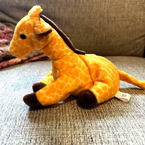 Rare ty twigs giraffe beanie babies 1995 has red tag
