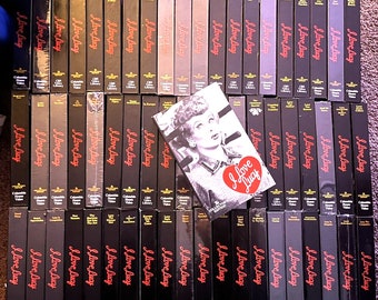 I love lucy collectors edition vhs set video 61 tapes lucille ball desi arnaz