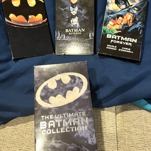 The ultimate batman collection vhs, 1997, caja sellada de fábrica imagen 2