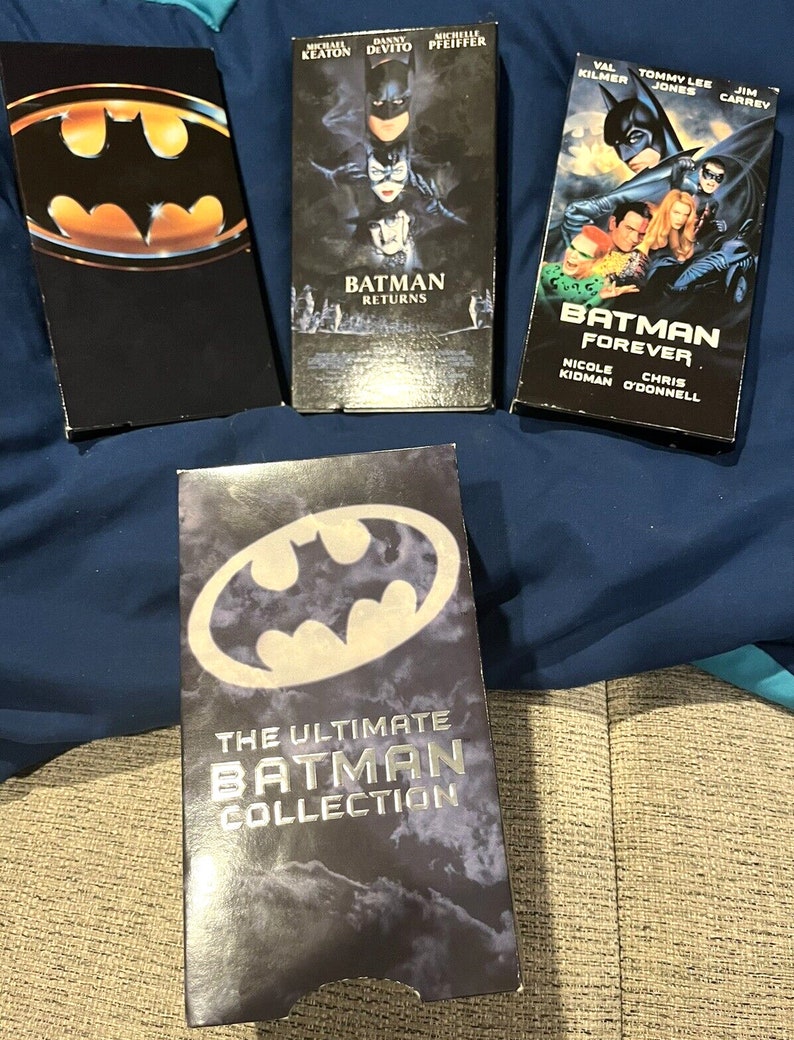The ultimate batman collection vhs, 1997, caja sellada de fábrica imagen 2
