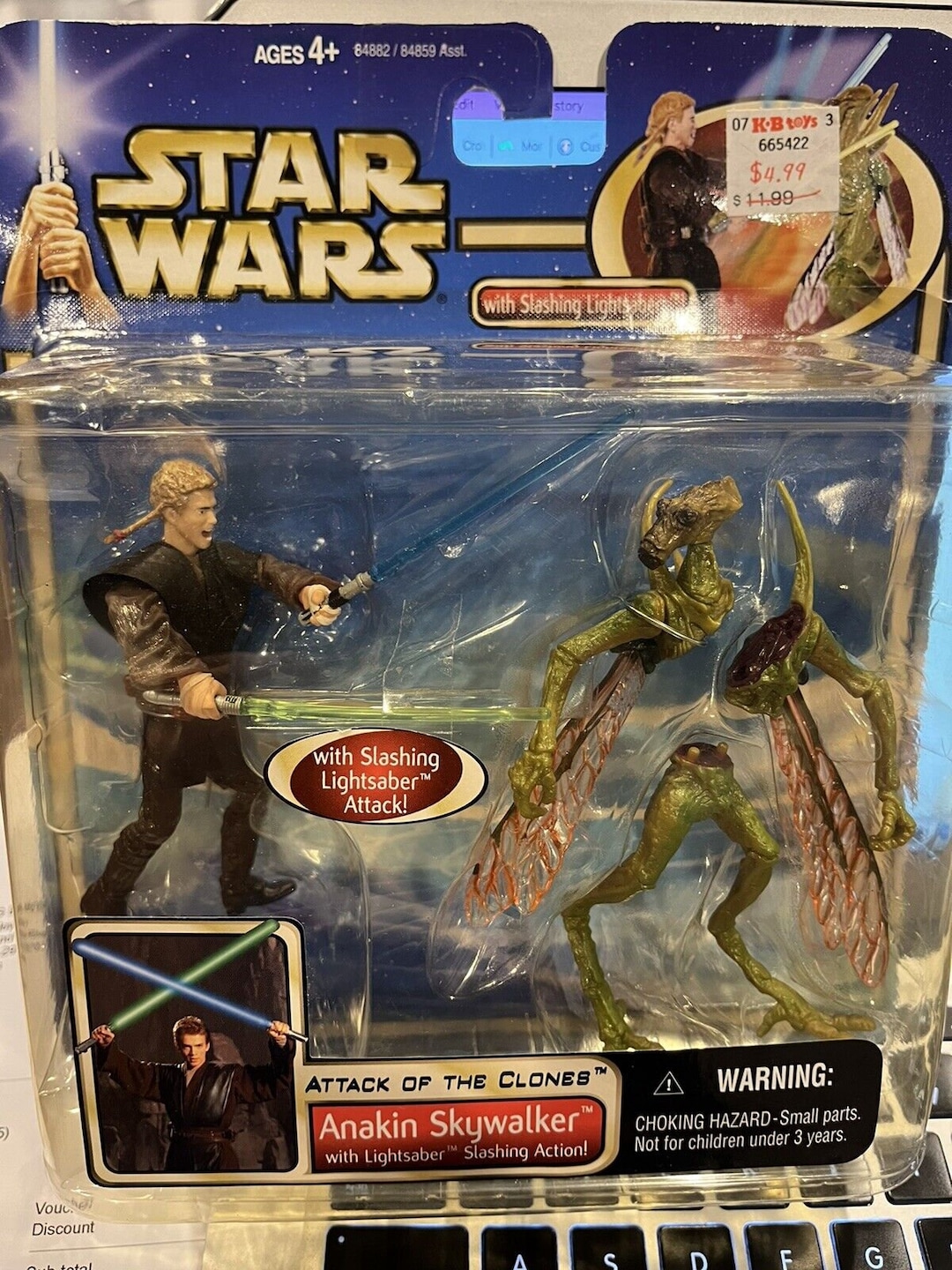 Star Wars Attack of the Clones: Anakin Skywalker With