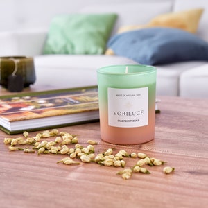 I AM PROSPEROUS | Ritual Candle | Money Candle | Scented Candle |
