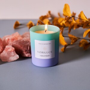 I AM intention candles | Manifesting | Affirmations| Law of Attraction | Scented candles