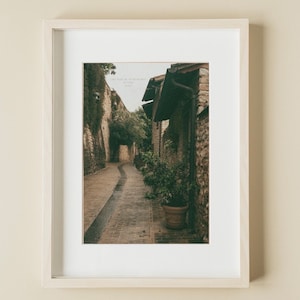 Road of Assisi Catholic Print - St Francis Prayer
