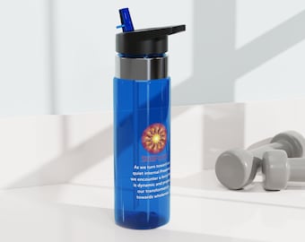 Personalisierte StillPoint Flasche | Wasserflasche | Personalisierte Wasserflasche | Psychisch Ganz | Kensington Tritan Trinkflasche, 50 Unzen