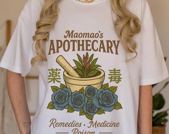Mao Mao's Apothecary Comfort Colors Shirt, Japanese Anime Manga Gift, Kawaii Apothecary Tee