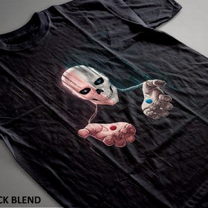 Camiseta "Píldora Roja Píldora Azul": Camiseta con estampado de la película Matrix