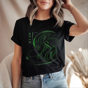 Vintage Alien T-shirt 1979 - Retro Sci-Fi-shirt, actie- en horrorfilmmerchandise, Alien Lover-cadeaukleding