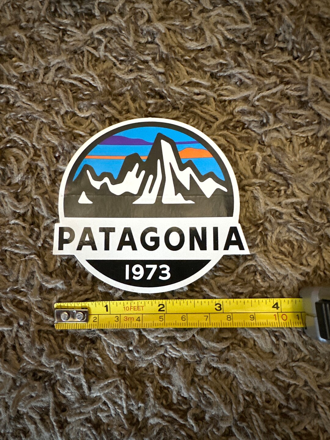 Patagonia 1973 Mountains Sticker Decal - Etsy