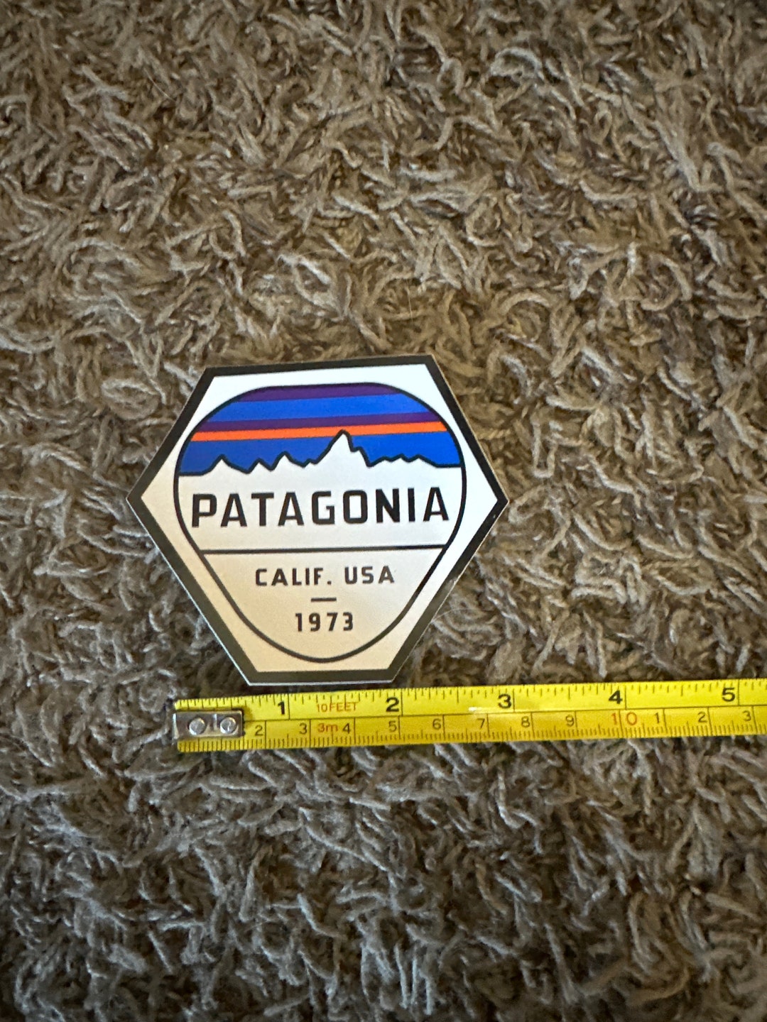 Patagonia California 1973 Sticker Decal Etsy
