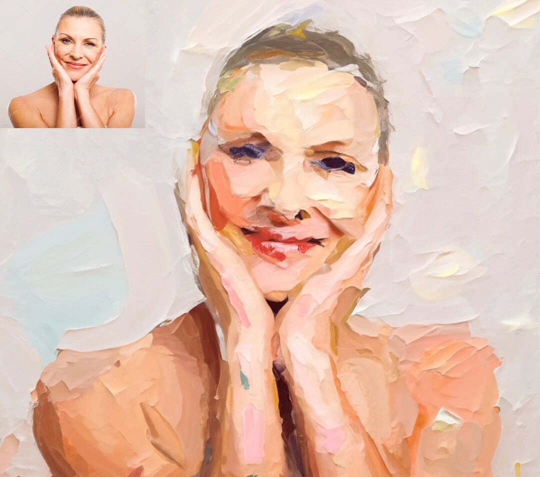 Oil Painting, From Photo, Wall Picture, Art Painting, Digital Art Portrait, Custom Photo From