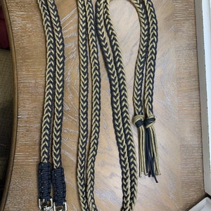 Paracord Split Reins