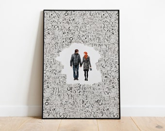 Ewiger Sonnenschein des Makellosen Geistes | Fan Art Poster Inspiriert durch den Kultfilm