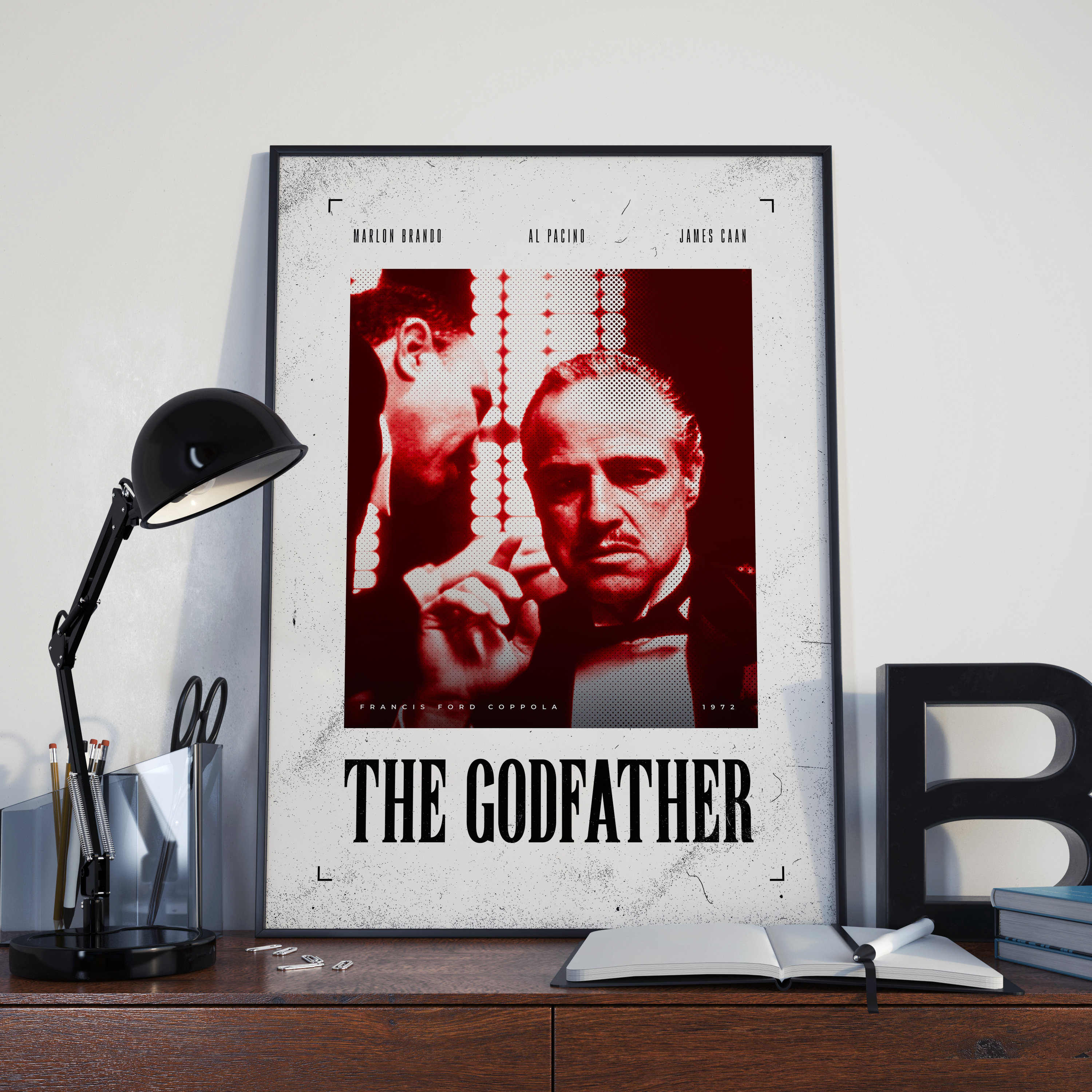 The Godfather Poster for Home Decor, the Godfather Wall Art, the