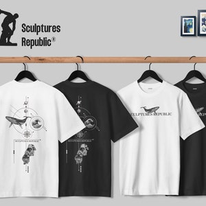 Fallen Angel T-shirt, Angel Shirt, Geometric Design Shirt