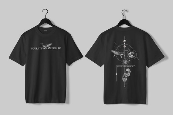 洋書 Great T-Shirt Graphics Men's Cyborg Pug Graphic T-Shirt – Level 7 Jeans