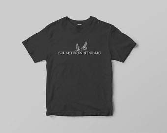 Fallen Angel T-shirt, Angel Shirt, Geometric Design Shirt