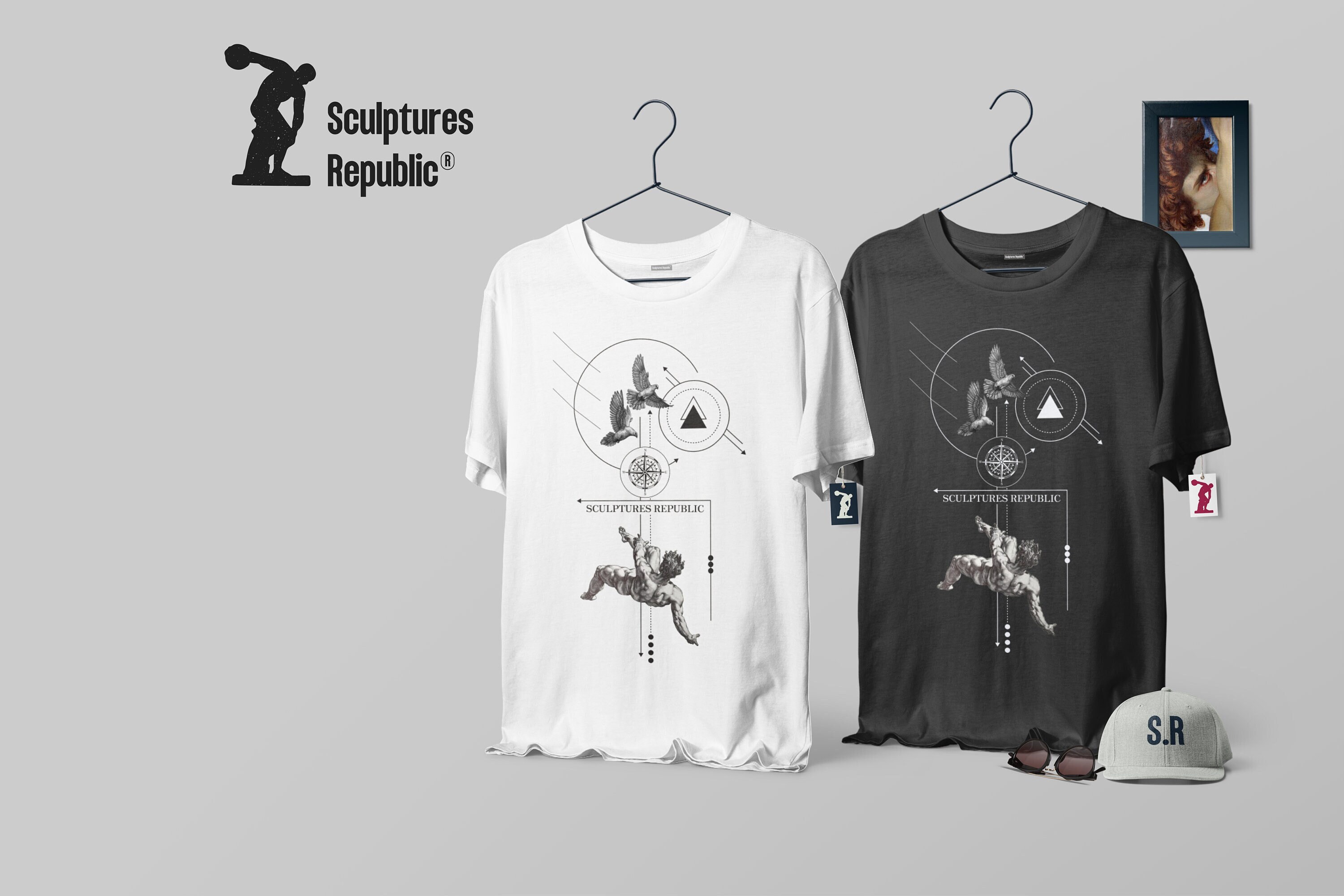 国内で当店のみ UNDERWATER - Fallen Angel Distressed T-Shirt Fallen Angel, 08 Kids T-Shirt by AM FineArtPrints - AM
