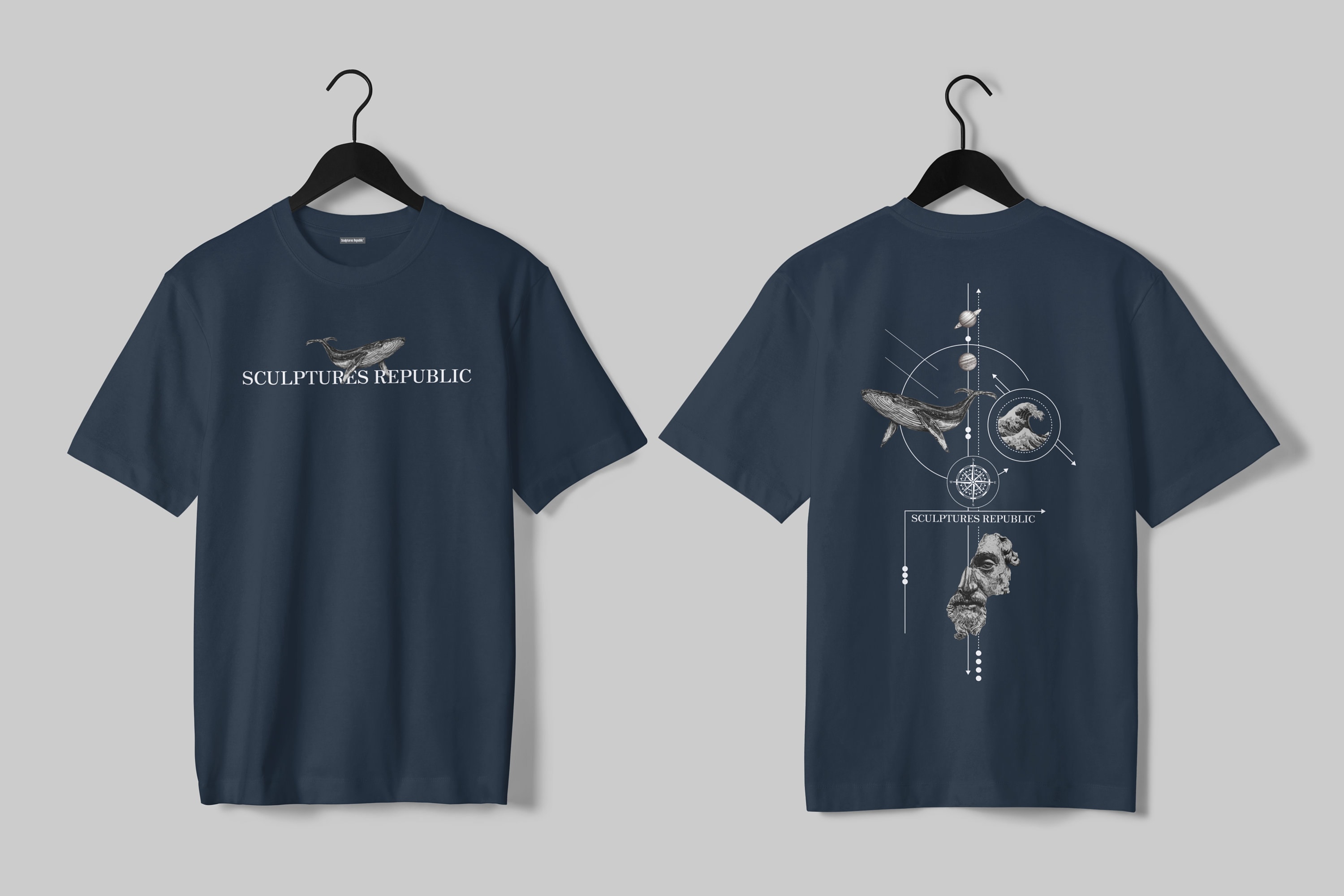 洋書 Great T-Shirt Graphics Rick Griffin Yowza Surfing Eyeball T Shirt Backprint — Rick