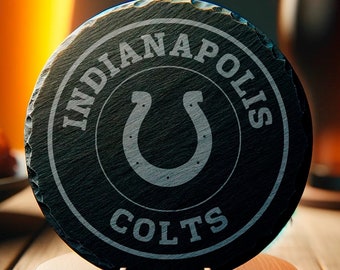Sports Team Logo Coaster, Perfect for Game Day, Tailgating Essentials, Football Fan Gift, Man Cave Decor, Drink Accessory