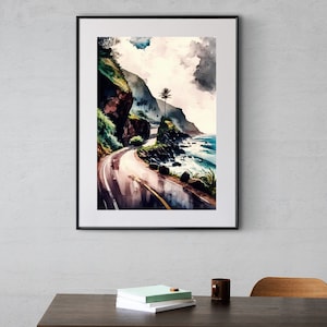 Hawaii Road to Hana Art Print - Digital Download