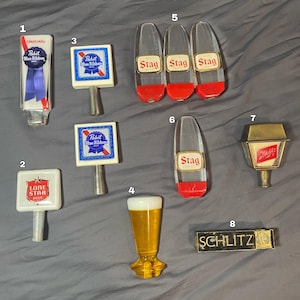 Rare Vintage Beer Taps