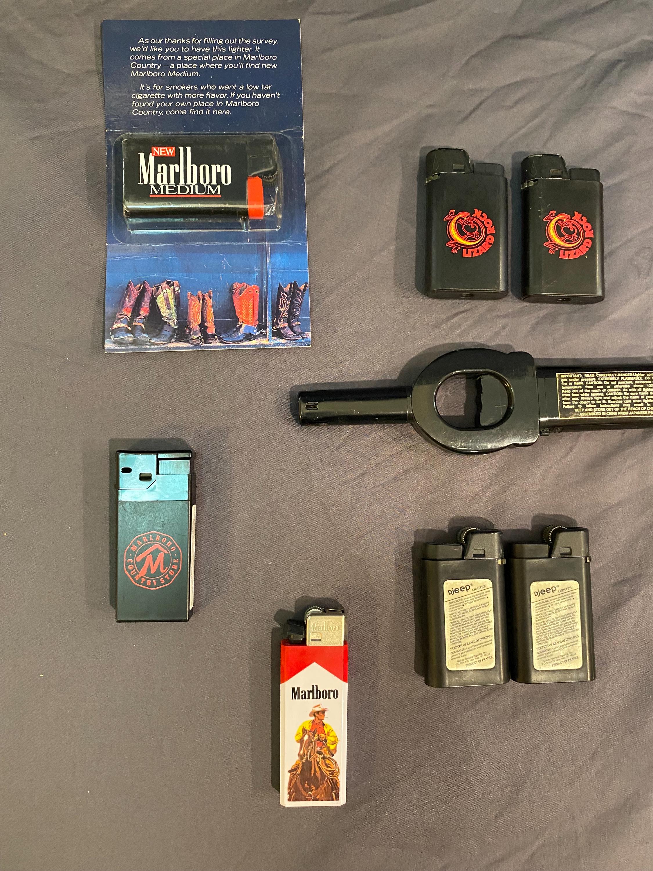 Vintage Marlboro Promo Lighters - Etsy