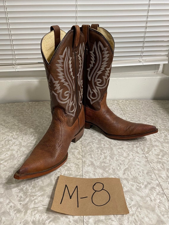 Vintage Mens Cowboy Boots