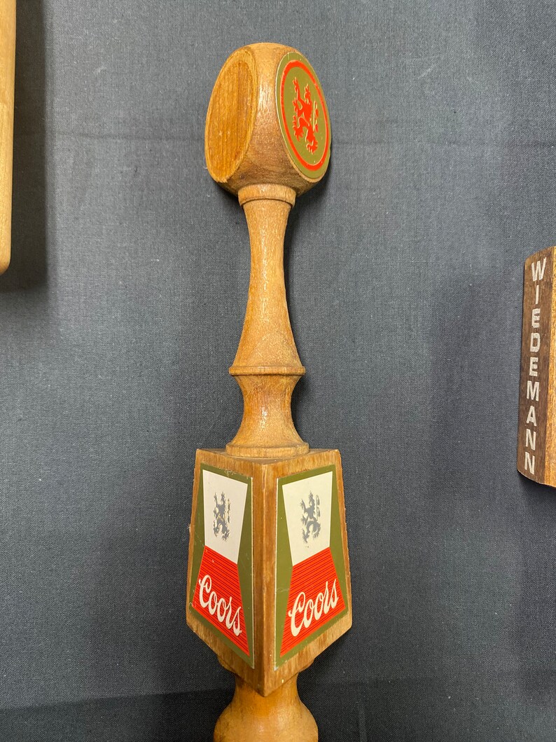 Vintage Wooden Beer Taps bild 4