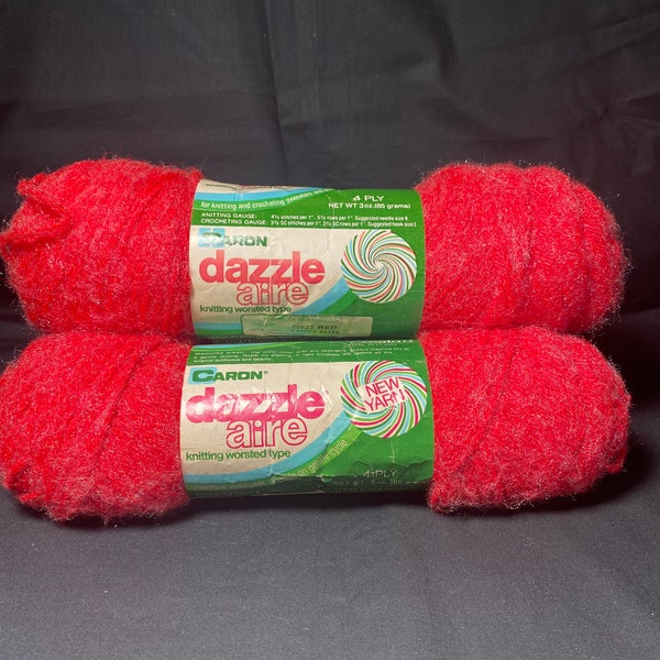 Vintage Caron Dazzle Aire Yarn