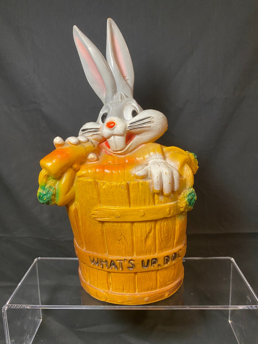 Vintage Bugs Bunny Piggy Bank - Etsy