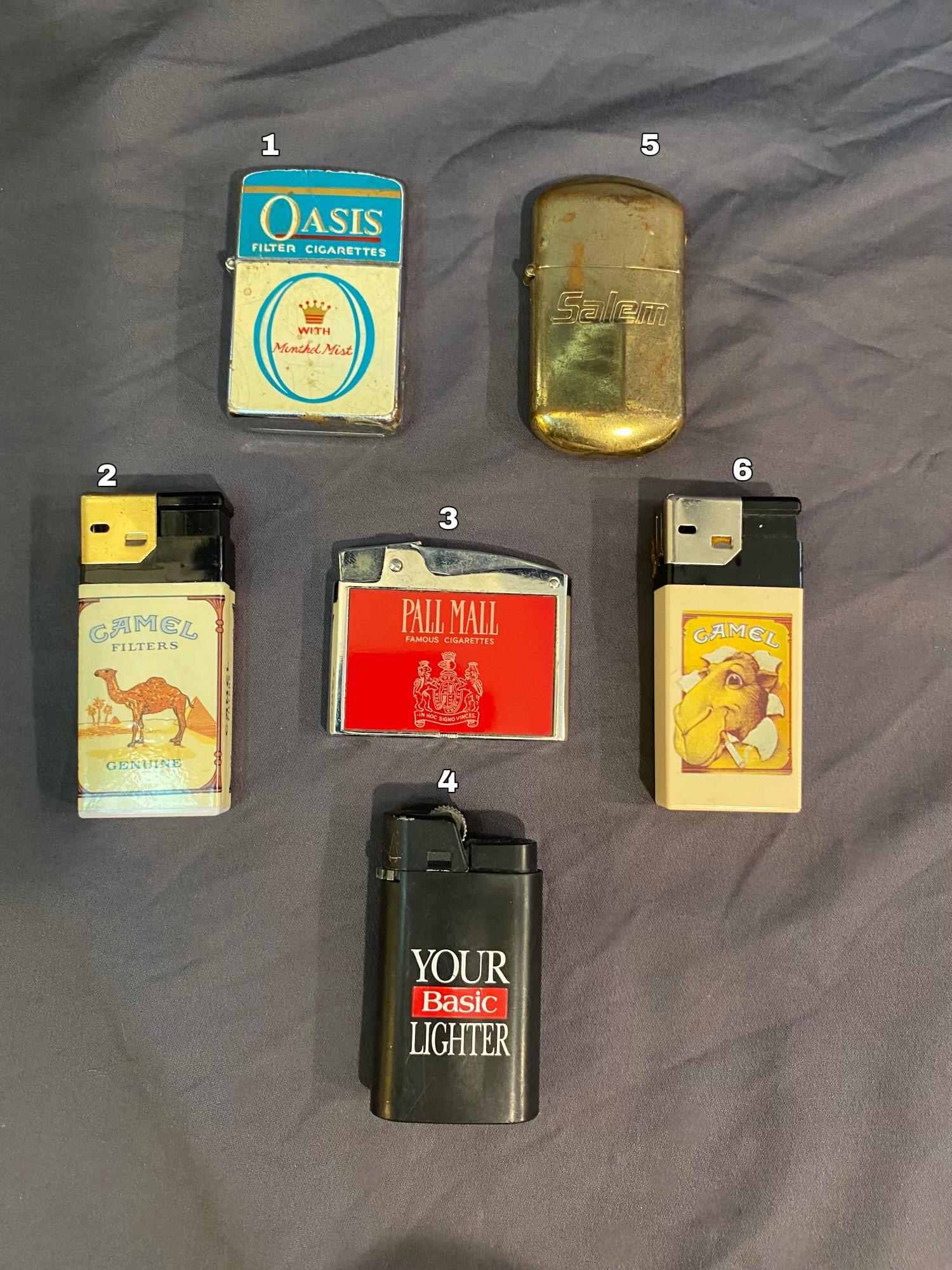 famous cigarette lighters Pall Mall Other Collectible Lighters for sale