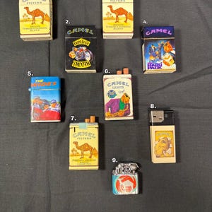 Fun Vintage Camel Lighters
