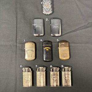 Vintage Camel Lighters