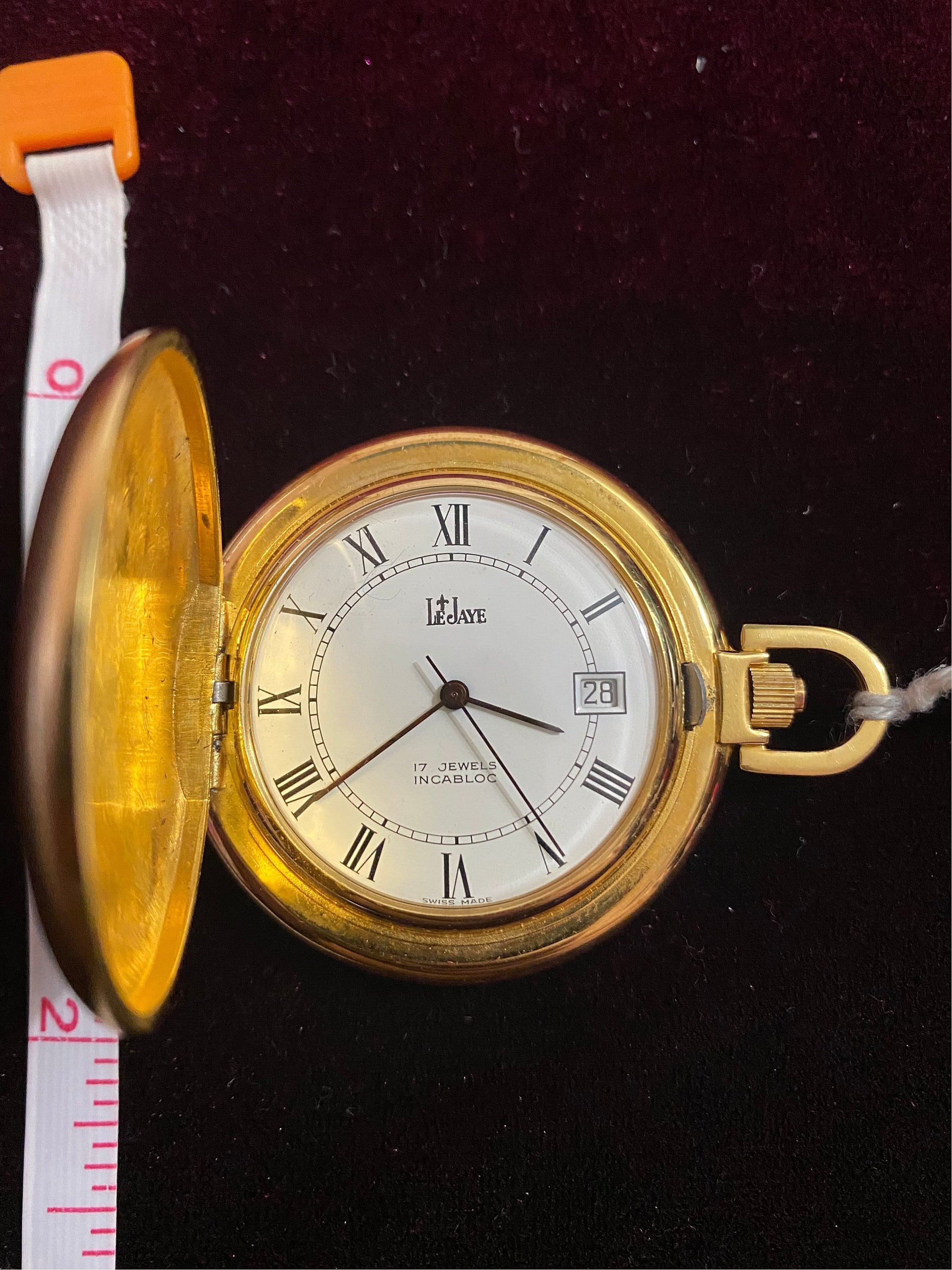 Vintage Lejaye Pocket Watch. Etsy