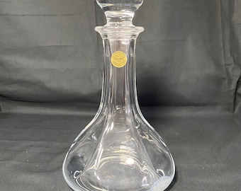 Vintage Cristal France Garanti Lead Crystal Decanter