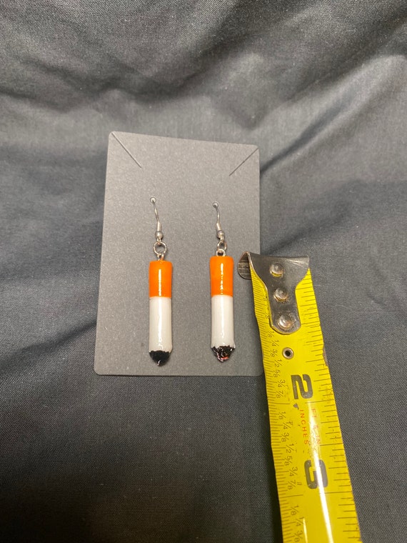 Cigarette Butt Earrings